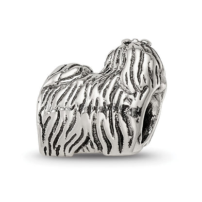 Sterling Silver Reflections Yorkshire Terrier Bead