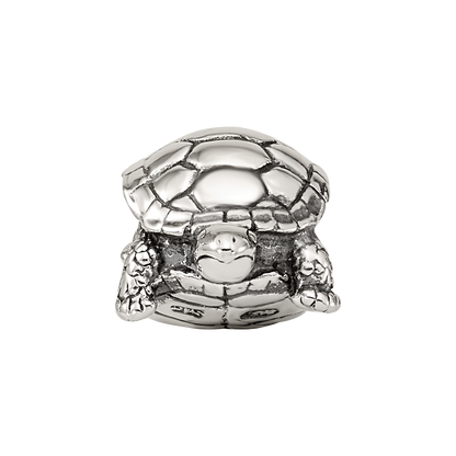 Sterling Silver Reflections Turtle Bead
