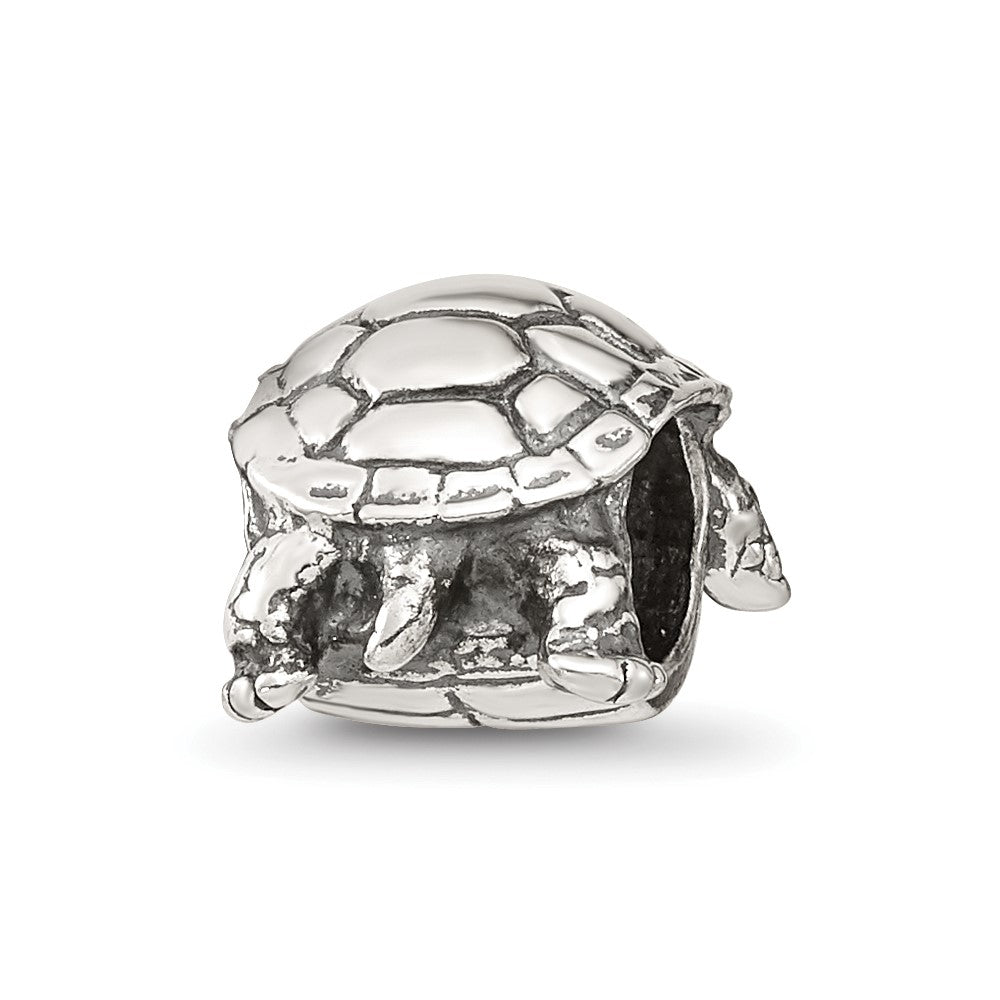 Sterling Silver Reflections Turtle Bead