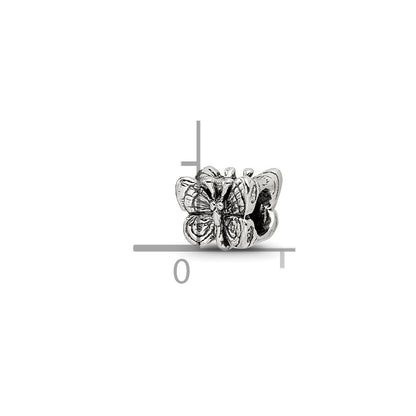 Sterling Silver Reflections Kids Butterfly Bead