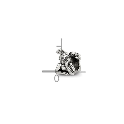 Sterling Silver Reflections Kids Angel Bead