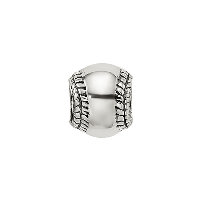 Sterling Silver Reflections Kids Softball Bead