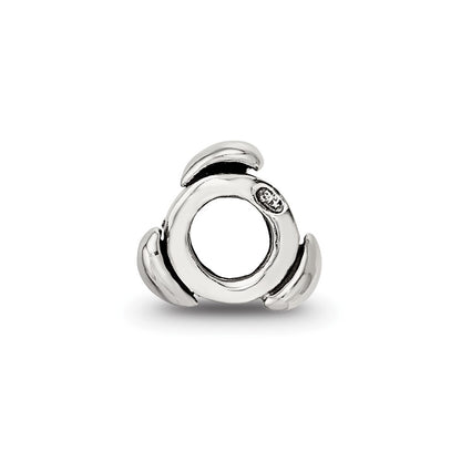 Sterling Silver Reflections Kids Hearts Bead