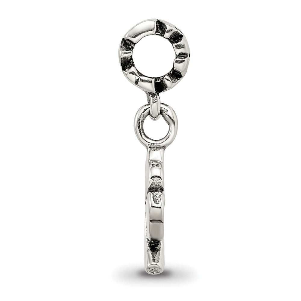 Kids Collection Sterling Silver 4-Leaf Clover Dangle Reflections Bead