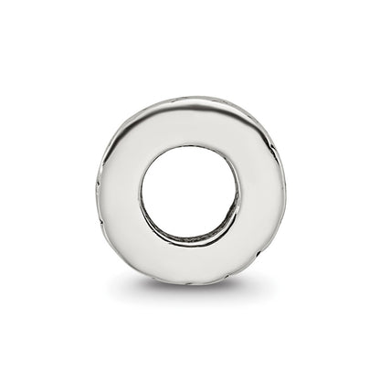 Sterling Silver Reflections Notched Spacer Bead