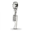 Kids Collection Sterling Silver Comb Dangle Reflections Bead