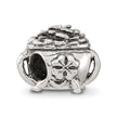Sterling Silver Reflections Pot-of-Gold Bead