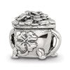 Sterling Silver Reflections Pot-of-Gold Bead