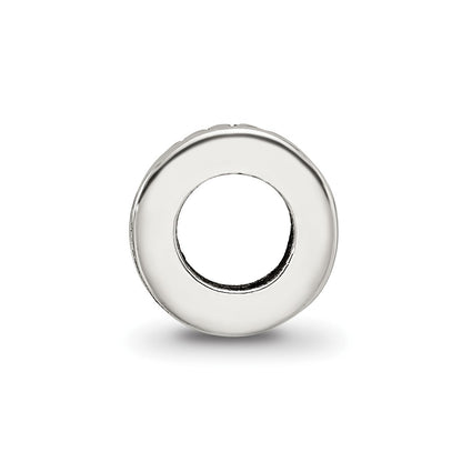 Sterling Silver Reflections Notched Spacer Bead