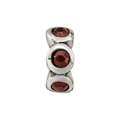Sterling Silver Reflections June Preciosa Crystal Birthstone Bead