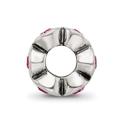 Sterling Silver Reflections October Preciosa Crystal Birthstone Bead