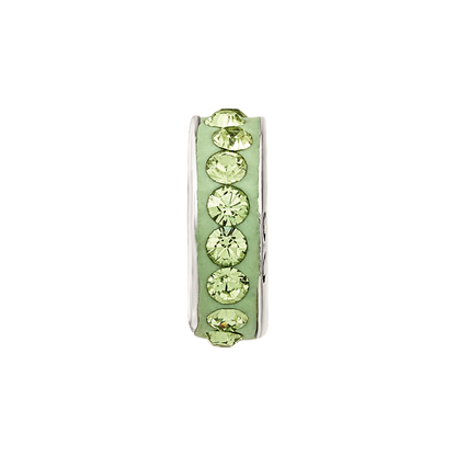Sterling Silver Reflections August Single Row Preciosa Crystal Bead