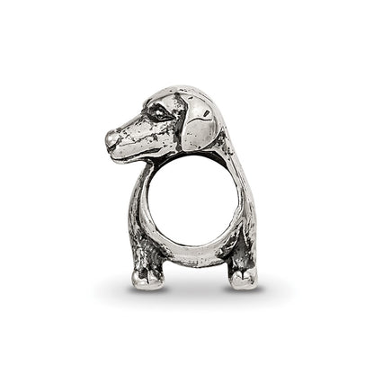 Sterling Silver Reflections Dachshound Bead