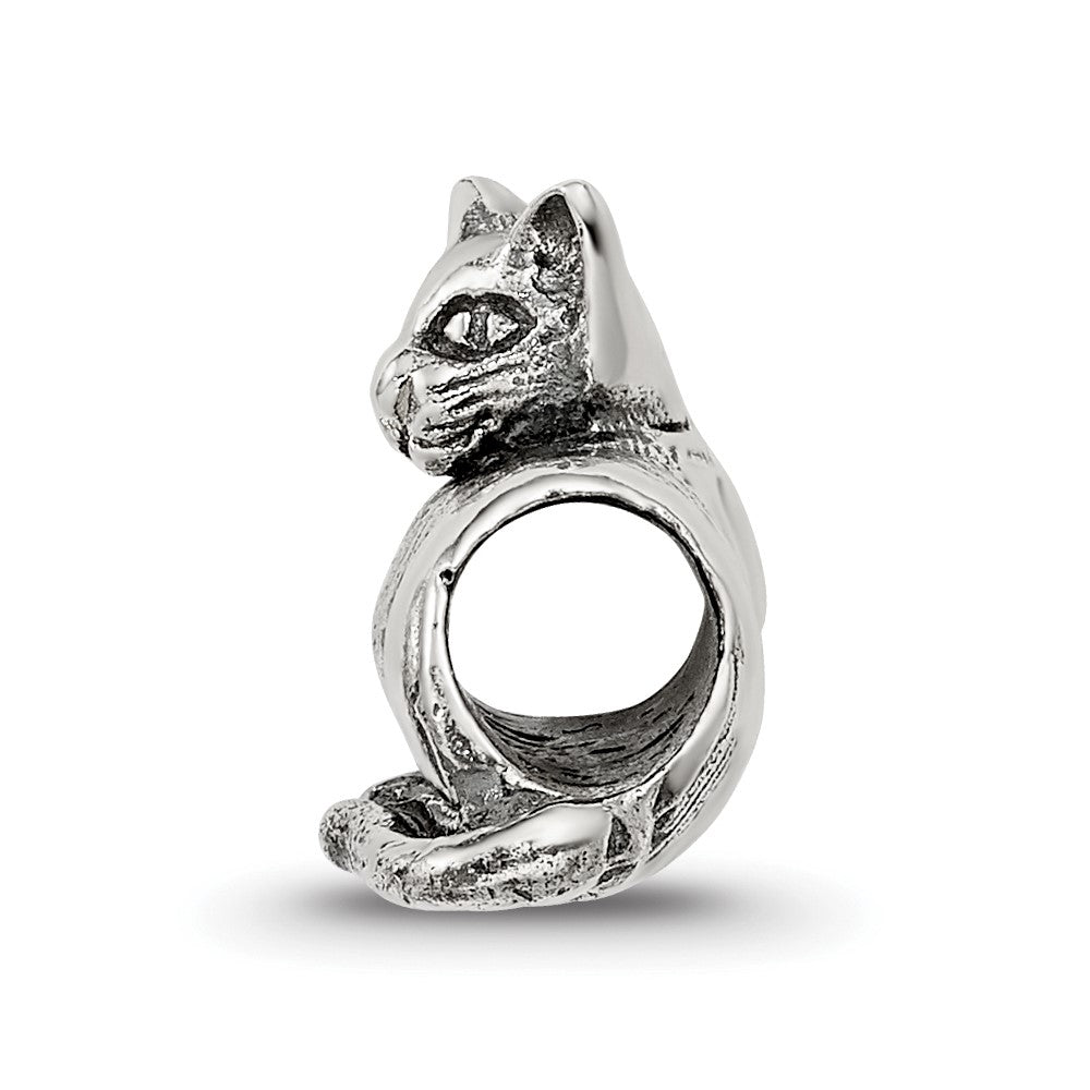 Sterling Silver Reflections Sphinx Cat Bead
