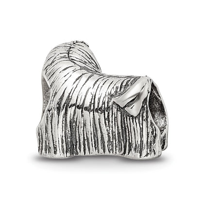 Sterling Silver Reflections Maltese Dog Bead