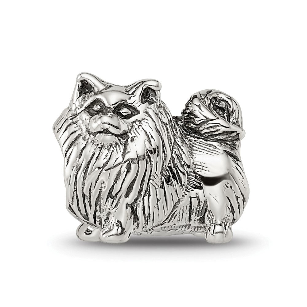 Sterling Silver Reflections Pomeranian Bead