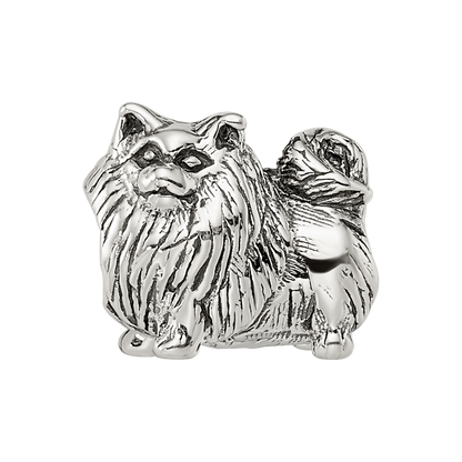 Sterling Silver Reflections Pomeranian Bead