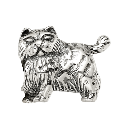 Sterling Silver Reflections Persian Cat Bead