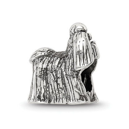 Sterling Silver Reflections Shih Tzu Bead