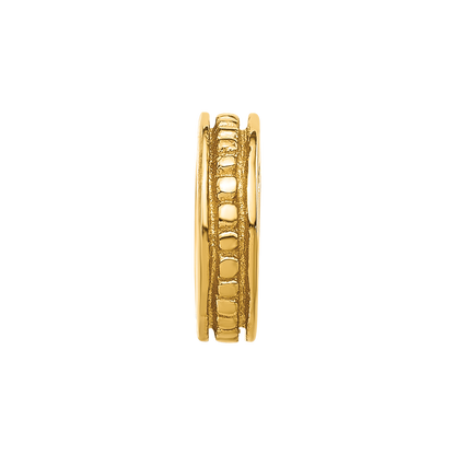 Sterling Silver Reflections Gold-plated Spacer Bead