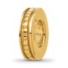 Sterling Silver Reflections Gold-plated Spacer Bead