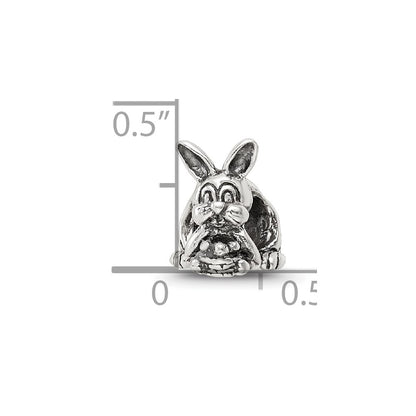 Sterling Silver Reflections Bunny with Basket Bead