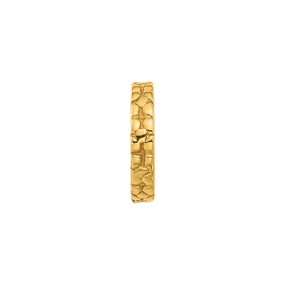 Sterling Silver Gold-plated Reflections Floral Spacer Bead