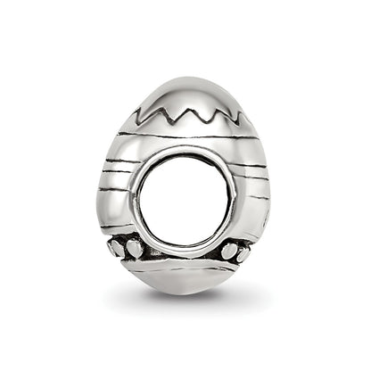 Sterling Silver Reflections Easter Egg Bead