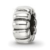 Sterling Silver Reflections Scalloped Spacer Bead