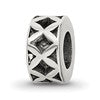 Sterling Silver Reflections X Spacer Bead