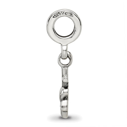 Sterling Silver Reflections Heart, Cross & Anchor Dangle Bead