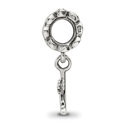 Sterling Silver Reflections Letter A Dangle Bead