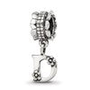 Sterling Silver Reflections Letter D Dangle Bead