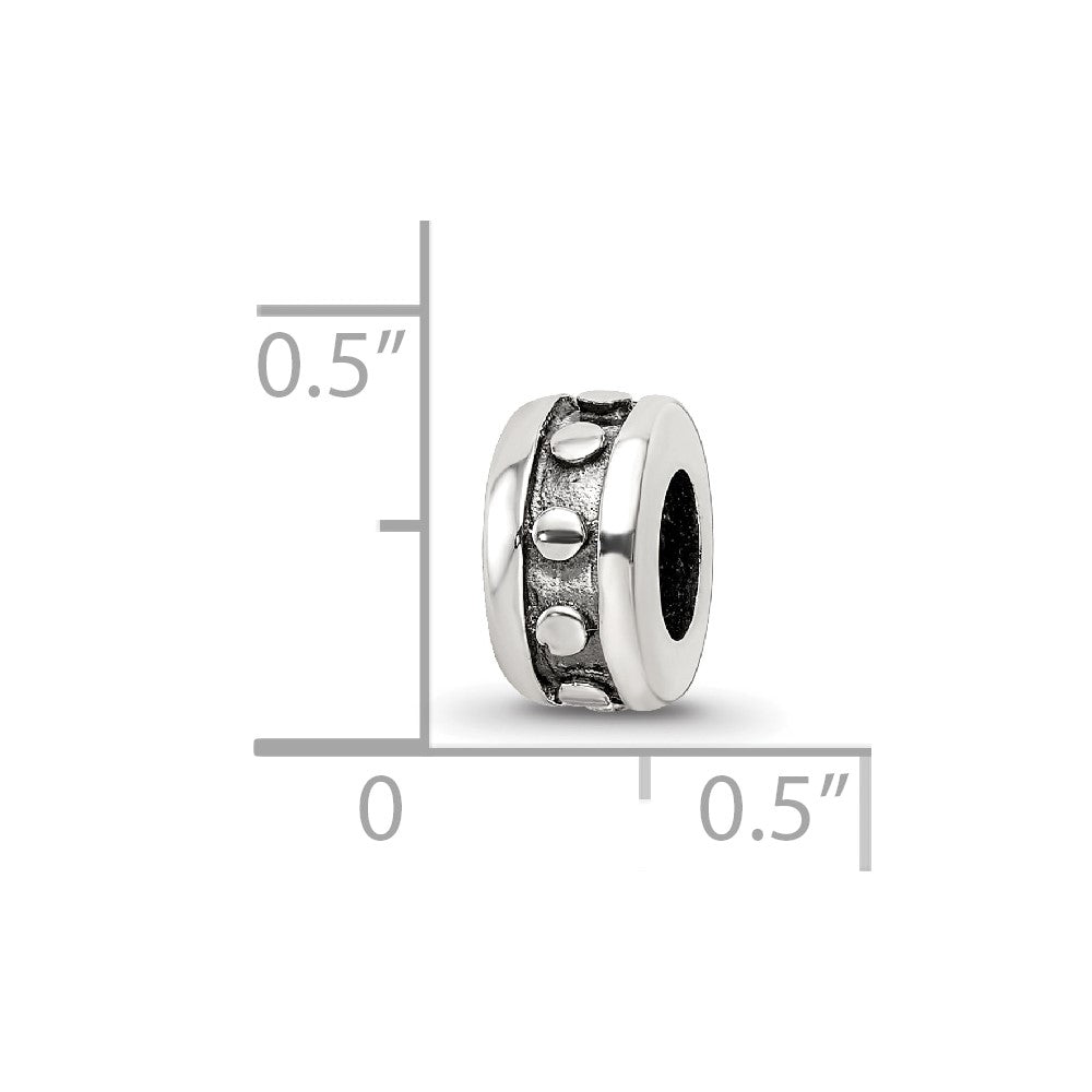 Sterling Silver Reflections Stopper/Spacer Bead