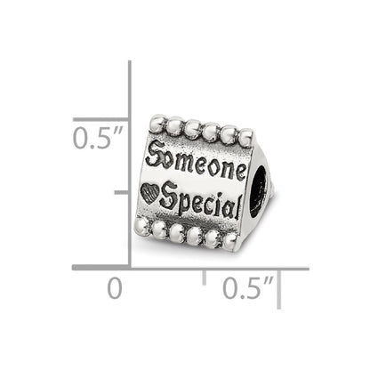 Sterling Silver Reflections Someone Special Triangle Bead