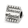 Sterling Silver Reflections Someone Special Triangle Bead
