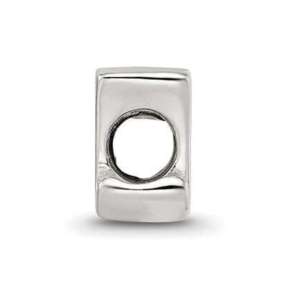 Sterling Silver Reflections Letter A Script Bead