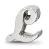 Sterling Silver Reflections Letter L Script Bead
