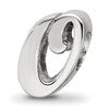 Sterling Silver Reflections Letter O Script Bead