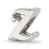 Sterling Silver Reflections Letter Z Script Bead