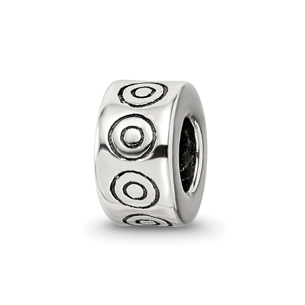 Sterling Silver Reflections Circles Bali Bead