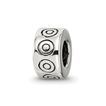Sterling Silver Reflections Circles Bali Bead