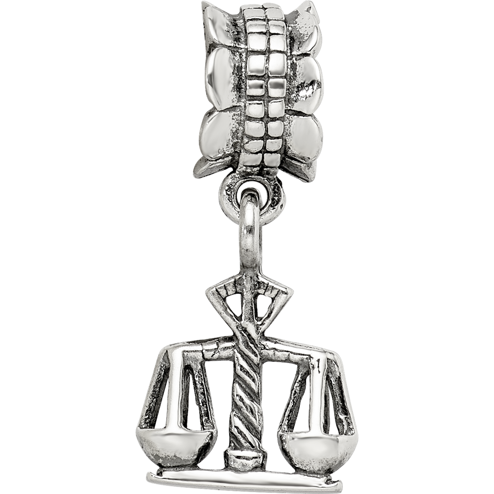 Sterling Silver Reflections Justice Dangle Bead