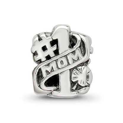 Sterling Silver Reflections #1 Mom Bead