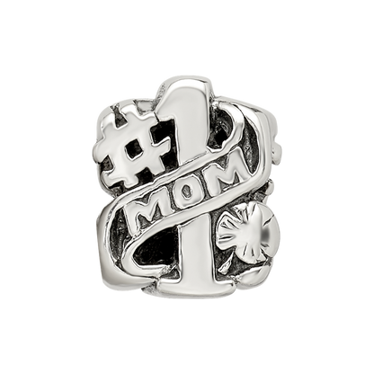 Sterling Silver Reflections #1 Mom Bead