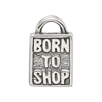 Sterling Silver Reflections Born to Shop Bead
