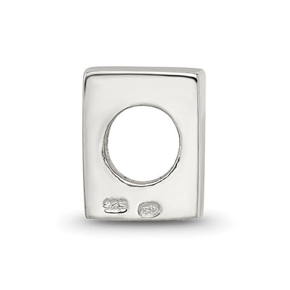 Sterling Silver Reflections Number 1 Bead