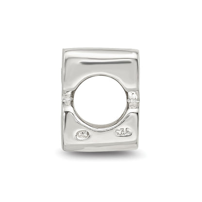Sterling Silver Reflections Number 3 Bead
