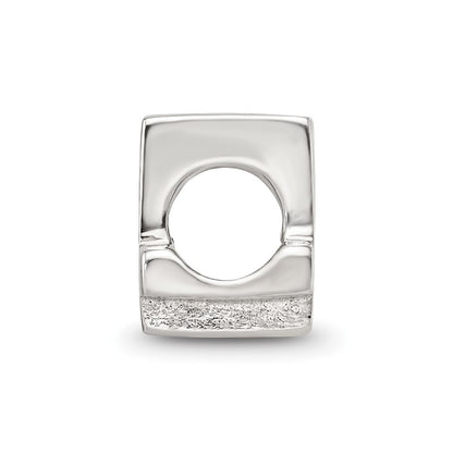 Sterling Silver Reflections Number 4 Bead