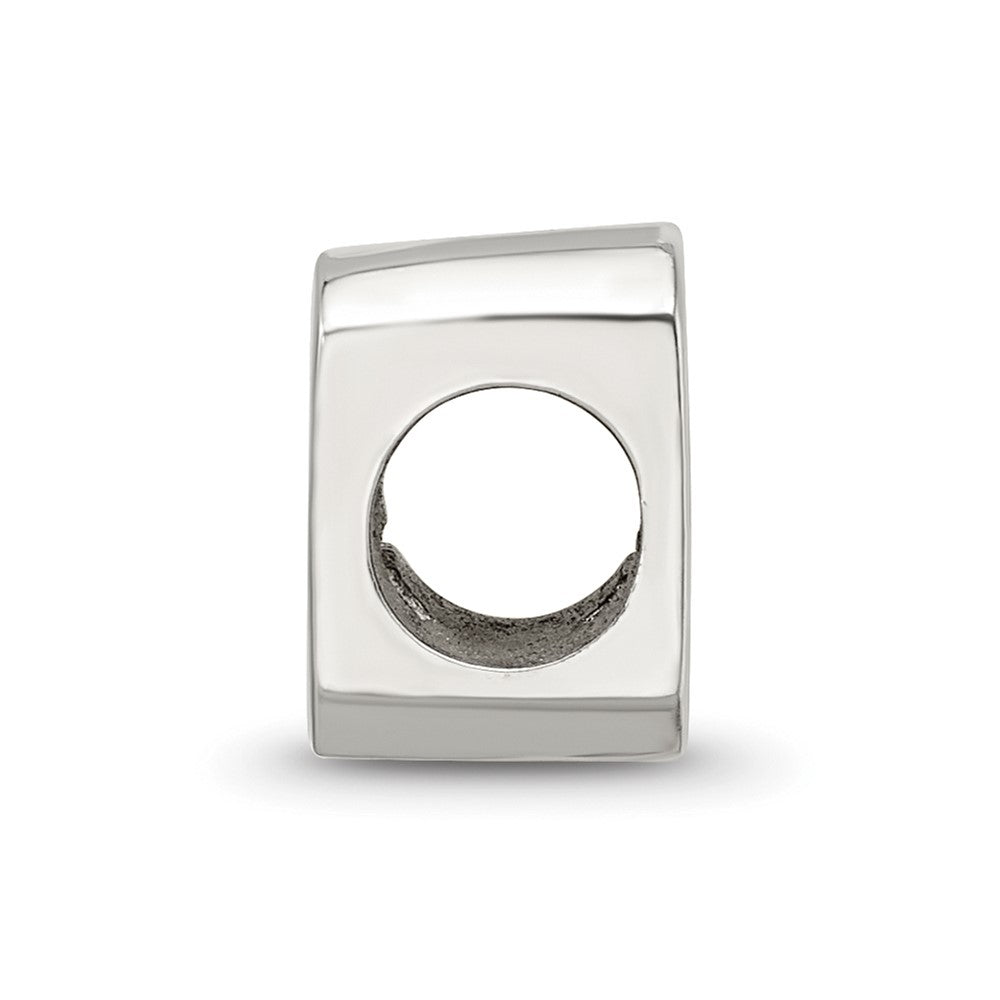 Sterling Silver Reflections Number 9 Bead